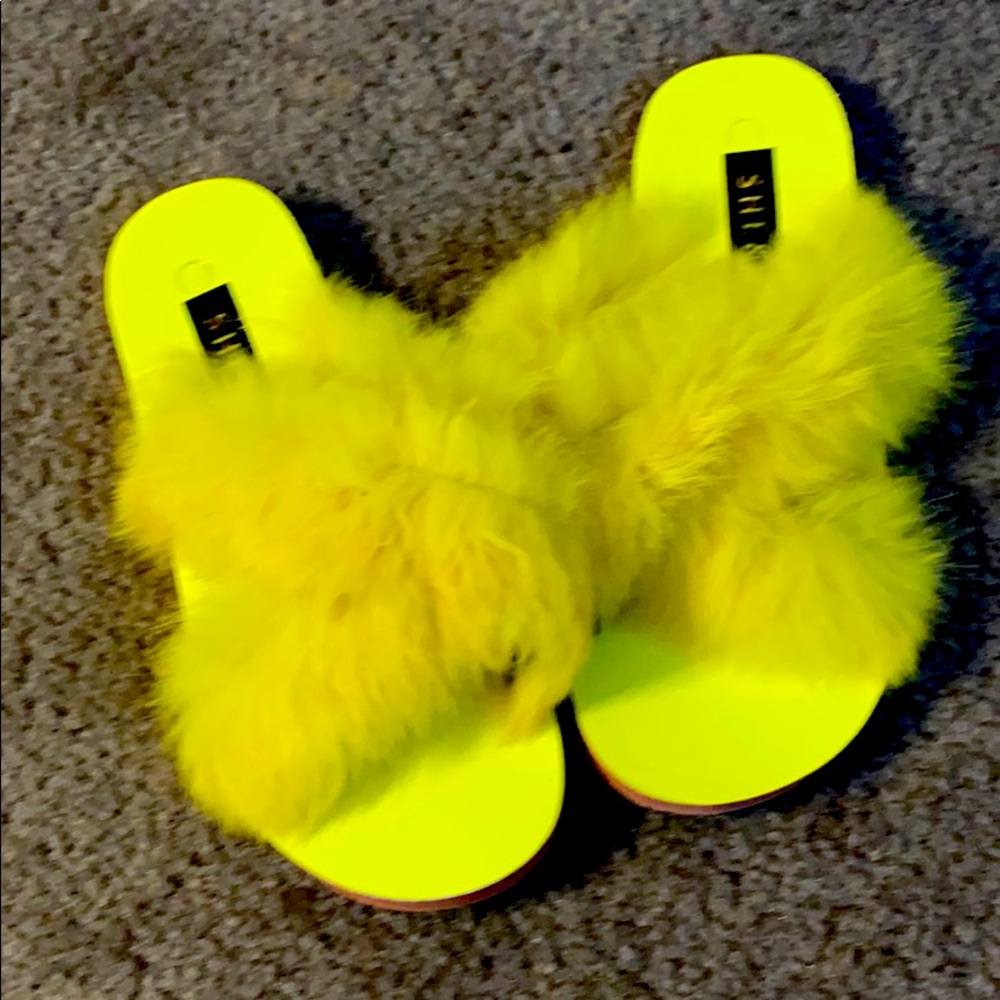 Yellow fur slides